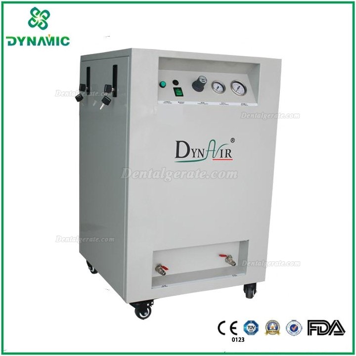 Dynamic DA7001CS Dental &ouml;lfreien leiselauf kompressor 30 liter mit schrank